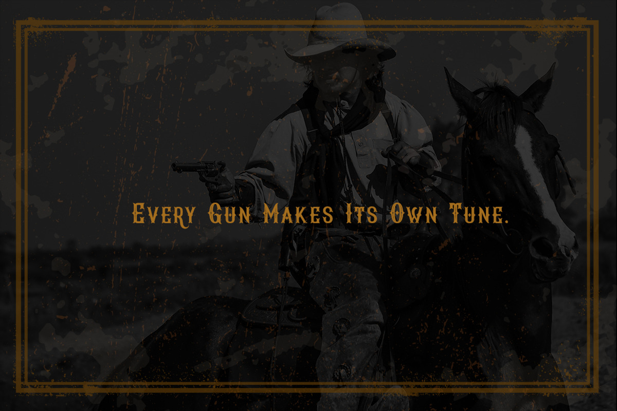 Axle Grease Western Vintage Font, a Serif Font by afahmy (Photo 4 of 5)