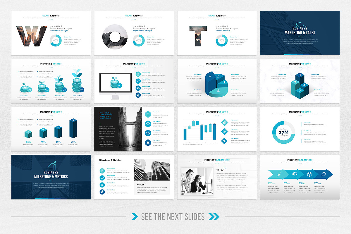 Business Plan Keynote Template, a Presentation Template by WhiteGraphic (Photo 19 of 47)