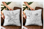 “Charm” Tropical Leaves Lineart, an Illustration by Sense Library (Thumbnail 17 of 23)