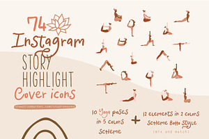 Instagram YOGA Stories HIGHLIGHTS