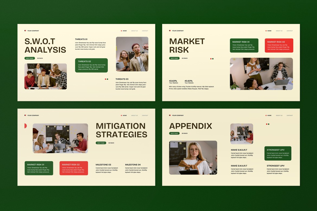 Beige Modern Investor Pitch Deck PPT, a Presentation Template by graphicook (Photo 4 of 5)