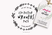 330 Vector Wreaths Mega Bundle, an Illustration by Greek fonts by nantia.co (Thumbnail 2 of 8)