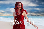 Blue Sky Overlays, an Object Graphic by VligCreativeStudio (Thumbnail 1 of 4)