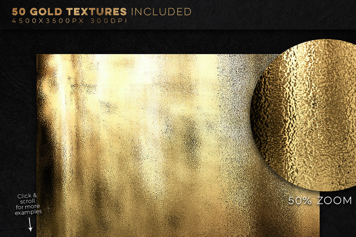 350 Gold & Metallic Textures, a Texture Graphic by Graphicdome (Photo 8 of 46)