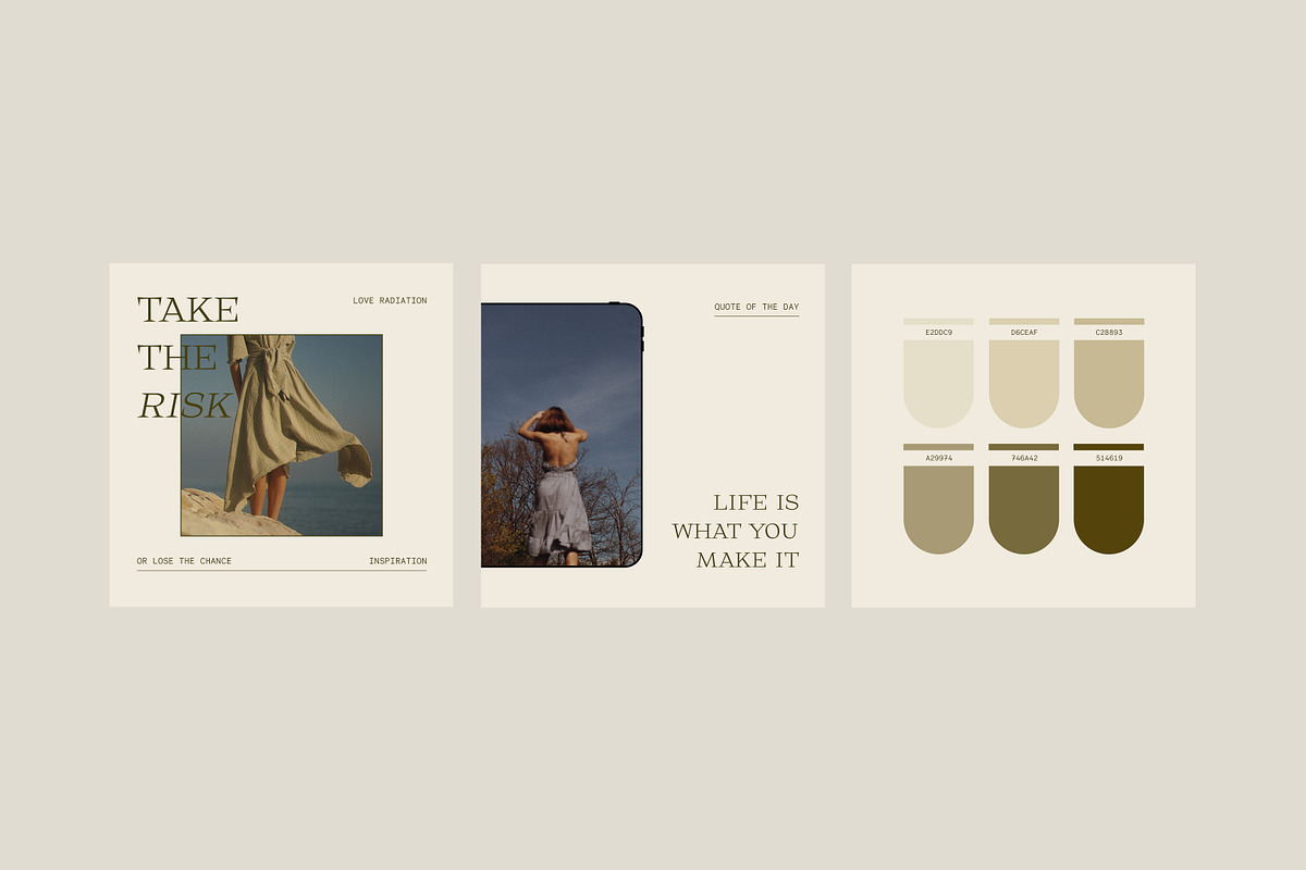 Instagram Creator Social Templates, a Social Media Template by Love Radiation Studio (Photo 7 of 16)