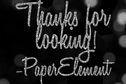 Silver Glitter Alphabet Clip Art, an Object Graphic by Paper Element (Thumbnail 5 of 5)