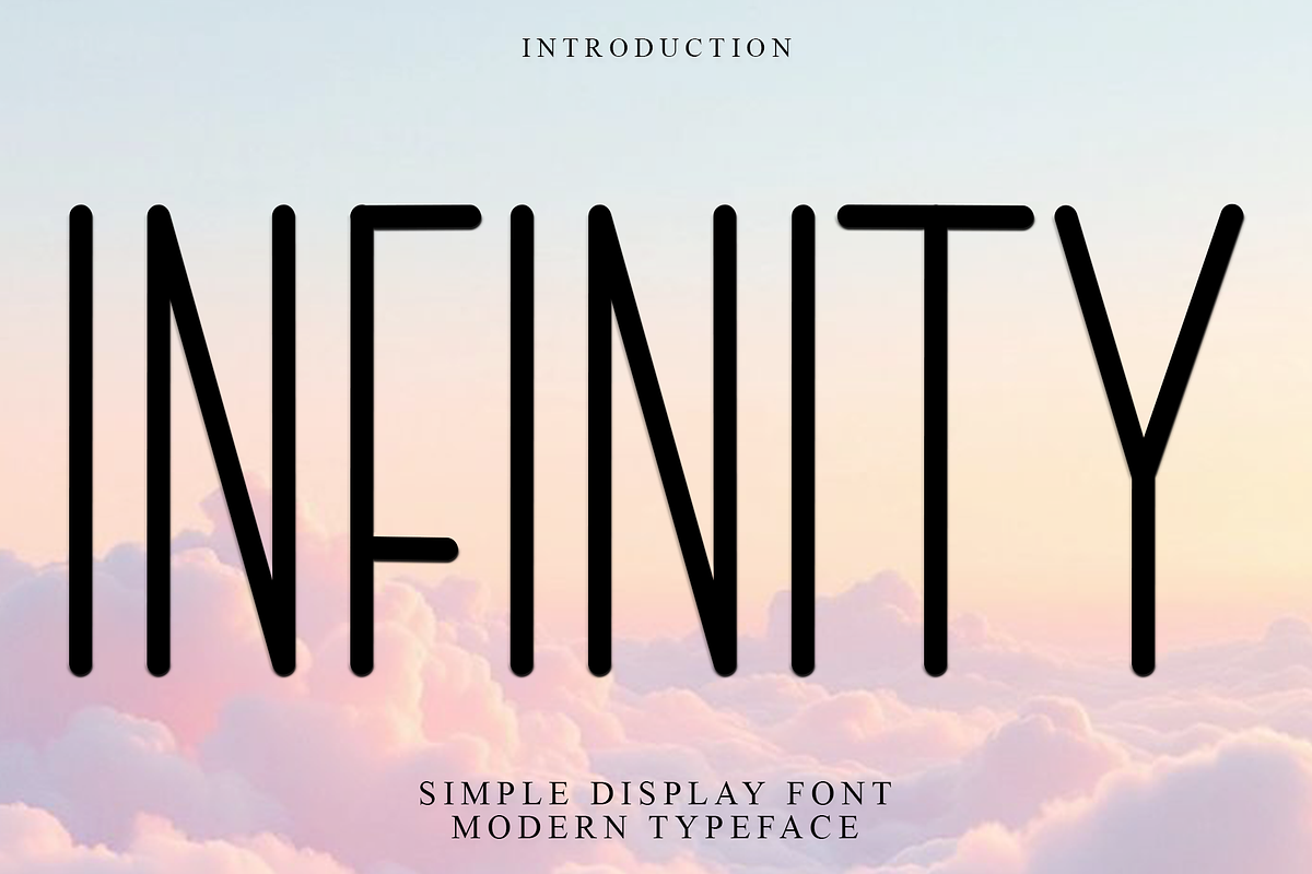 Infinity, a Sans Serif Font by FreshTypeINK (Photo 1 of 7)