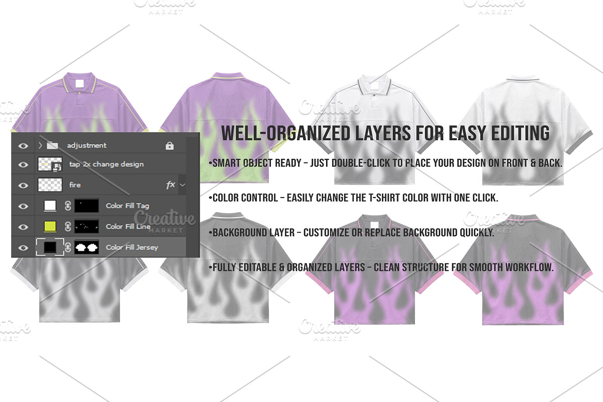 Vintage Soccer Jersey Mockup PSD, a Shirt Mockup by std.badboy (Photo 3 of 4)
