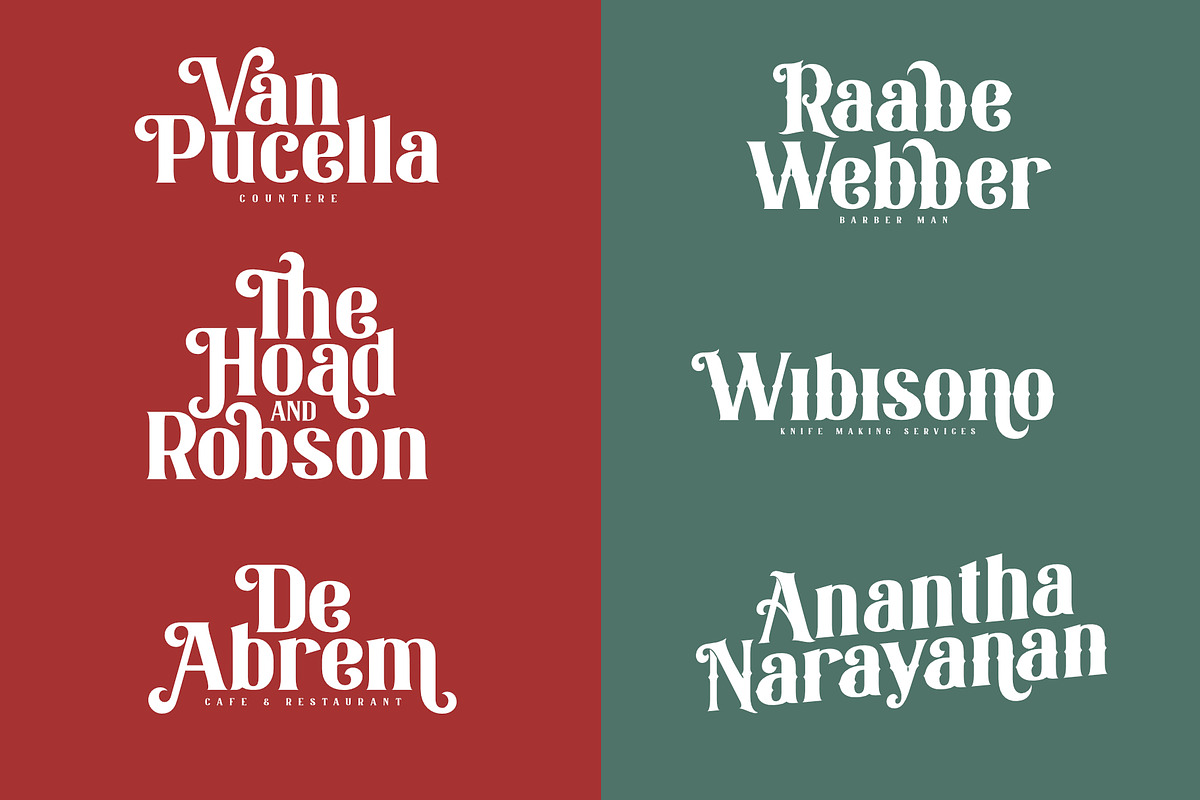 Virago - Modern Serif, a Serif Font by Khoir (Photo 9 of 14)