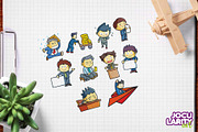 Funny Employee Cartoon Illustration, a Person Illustration by Jocularity Art (Thumbnail 2 of 3)