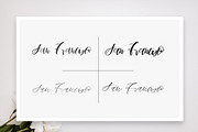 San Francisco Font, a Script Font by The Besotted Co (Thumbnail 2 of 14)