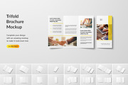 Trifold Brochure Mockup, a Product Mockup by Mockup Supper (Thumbnail 1 of 17)