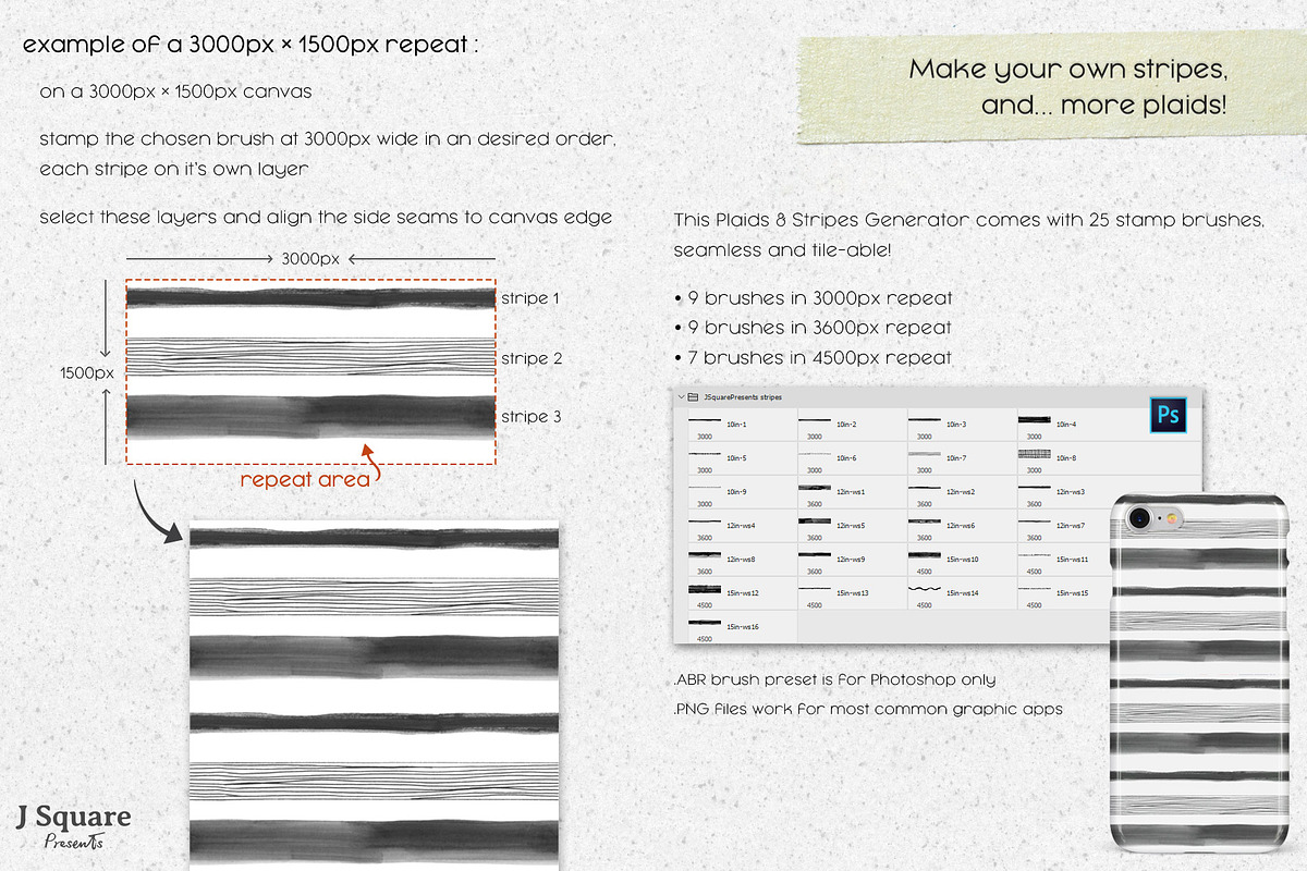 Plaids & Stripes Pattern Generator, a Pattern Graphic by JSquarePresents (Photo 9 of 10)
