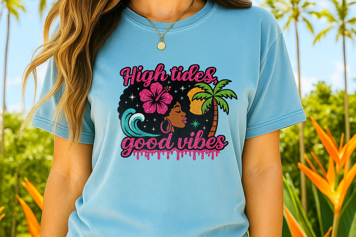 Summer Vibes Glitter PNG Bundle, a Seasonal Illustration by Curve Design (Photo 7 of 13)
