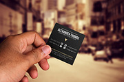 Mini Gold And Black Business Card, a Business Card Template by Marvel (Thumbnail 5 of 6)