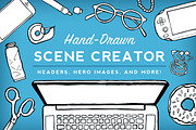 Hand Drawn Mockup Creator, a Product Mockup by Jaleh Afshar (Thumbnail 1 of 4)