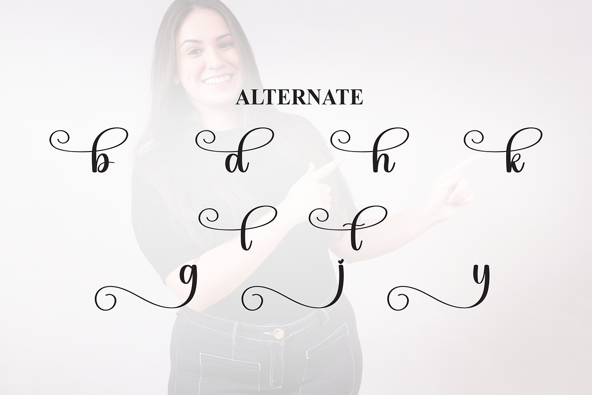 Chobby | Script Font, a Handwritten Font by Scratchones (Photo 8 of 9)