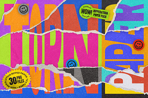 Ripped & Torn Papers Collection, an Object Graphic by pixelbuddha.net