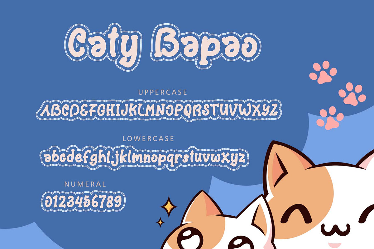 Caty Bapao, a Handwritten Font by Yoga Letter (Photo 5 of 6)