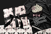 Retro Halloween Bundle Cute & Spooky, a Seasonal Illustration by Red Ink (Thumbnail 7 of 8)