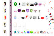 Y2K Confetti & Cake Chaos, an Object Graphic by Anzhelika (Thumbnail 6 of 11)