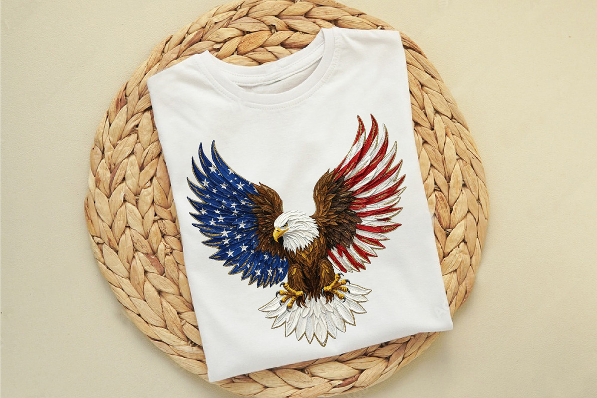 Brushstroke Patriotic American Eagle, an Illustration by designcity5 (Photo 5 of 9)