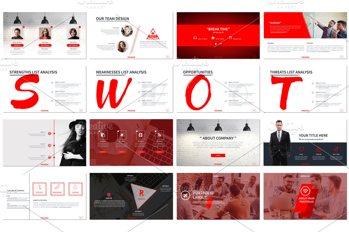 Miracle Powerpoint Presentation, a Presentation Template by UniqueStudio (Photo 6 of 13)