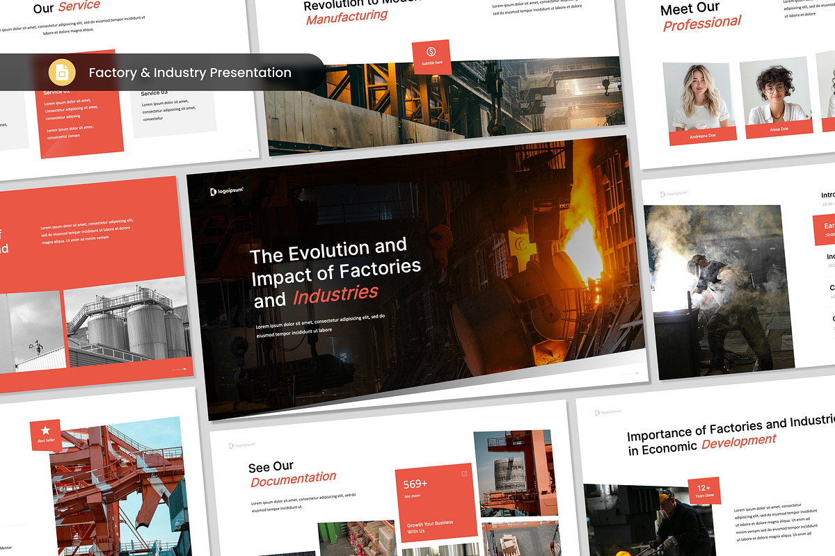 Factory & Industry Presentation GSL, a Presentation Template by Antstheme (Photo 1 of 2)