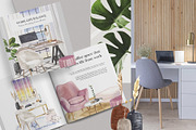 Home workplace interior creator, a Work Illustration by Volha Studio (Thumbnail 4 of 10)