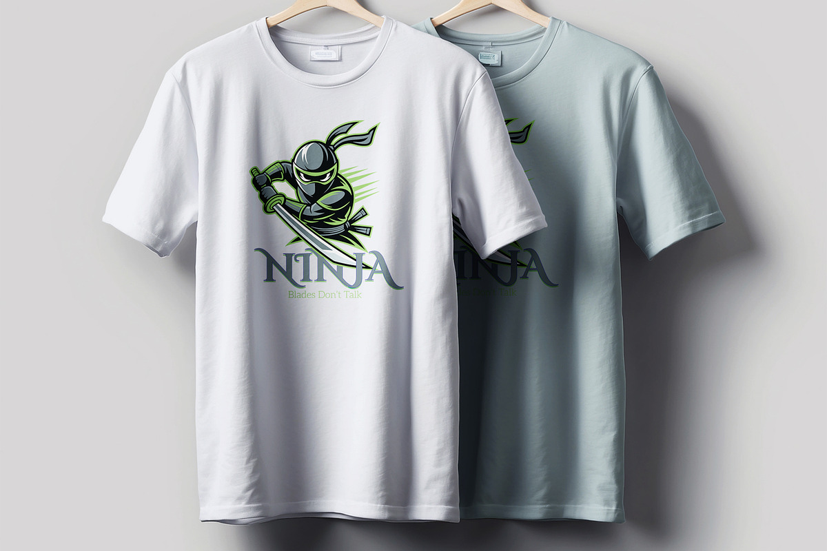 Ninja T Shirt Design Layout, a Brochure Template by MightyDesign (Photo 3 of 6)