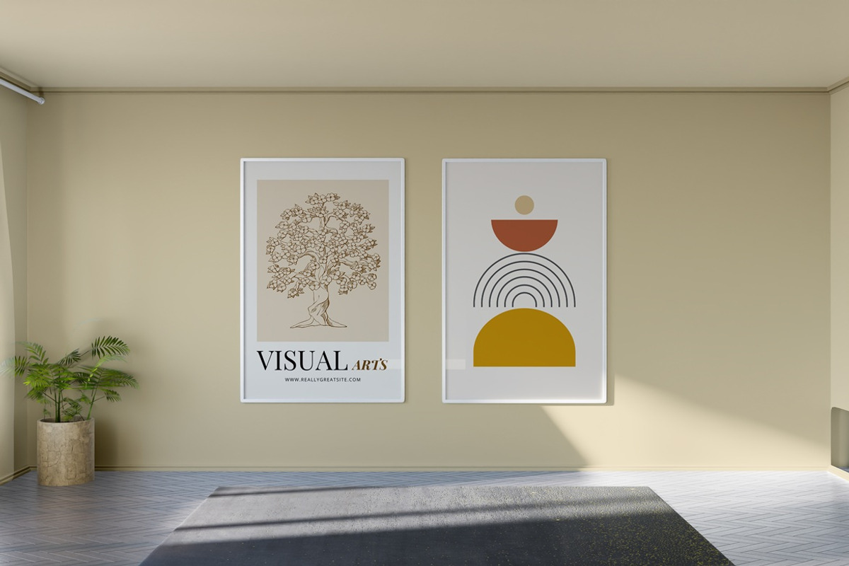 Frame Poster Mockup, an Advertising Mockup by Momogi (Photo 5 of 6)