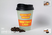 Coffee Cup Mockup - VOL 2, a Mockup by Simetrica Labs (Thumbnail 1 of 4)