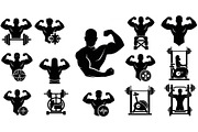 Ultimate Fitness Gym Vector Bundle, an Illustration by Creativeshirt (Thumbnail 40 of 51)