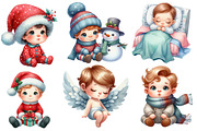 Christmas  Babies PNG Clipart, an Illustration by Designworld (Thumbnail 3 of 6)