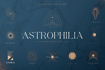 Astrophilia Logo Collection, a Branding & Logo Template by Michael Rayback Design