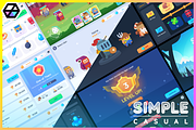 GUI Pro - Simple Casual, an UI Kit Template by LAYERLAB (Thumbnail 1 of 108)