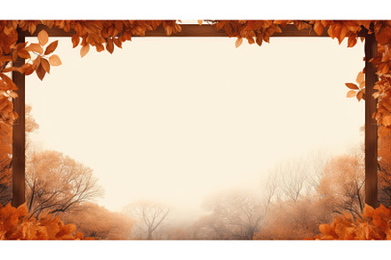 tree fall frame oak serene ai, a Nature Photo by pikepicture
