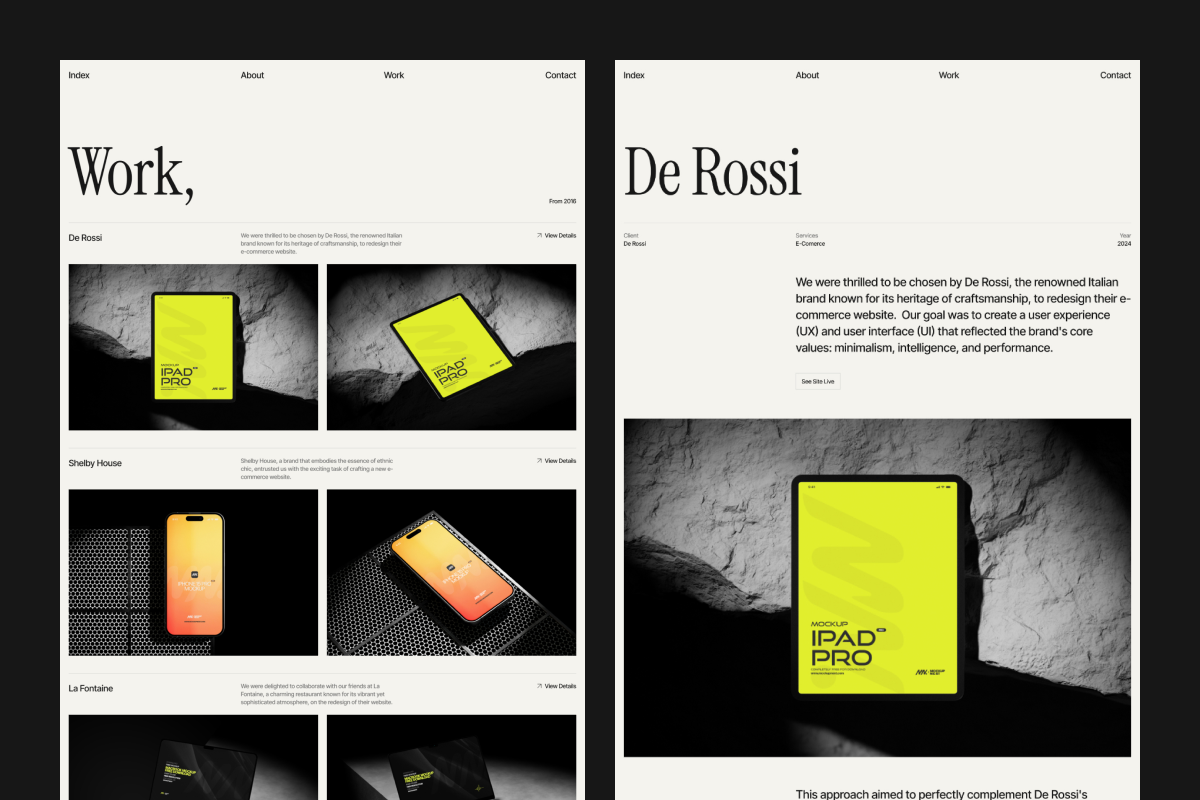 Mason Mount - Framer Template, a Websites & App Template by Ken Nguyen (Photo 2 of 4)