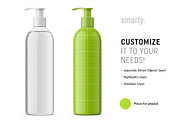 Bottle with pump mockup /transparent, a Pens & Pencil Mockup by Smarty Mockups (Thumbnail 2 of 5)