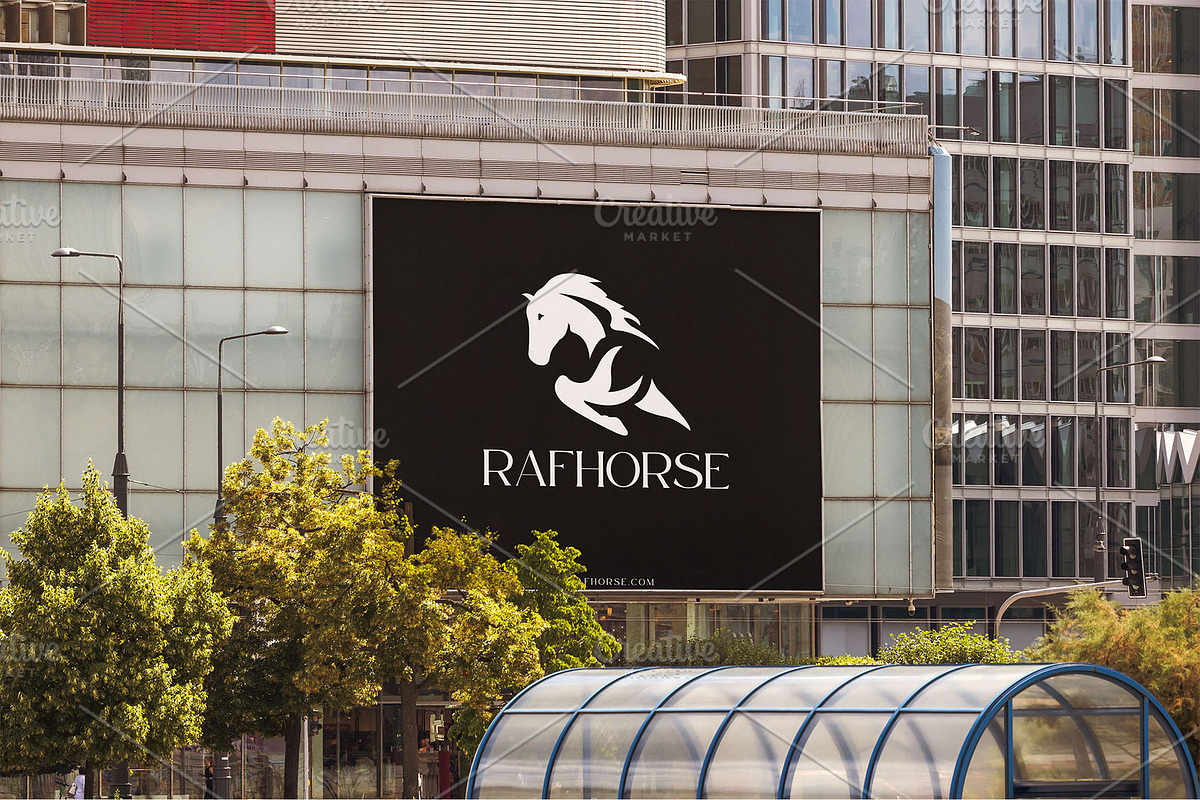 RAFHORSE Sports Logo, a Branding & Logo Template by Borhan_the_selfish (Photo 4 of 4)