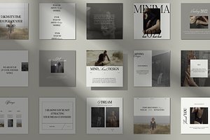 Minima | Canva Social Templates