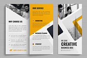 Tri Fold Brochure Layout, a Brochure Template by MightyDesign (Thumbnail 2 of 7)