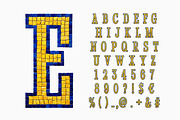 Mosaic Font, a Serif Font by Handmadefont (Thumbnail 2 of 10)