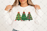 Christmas Tree Red Bow Holiday Png, an Illustration by Craft Nest (Thumbnail 6 of 6)