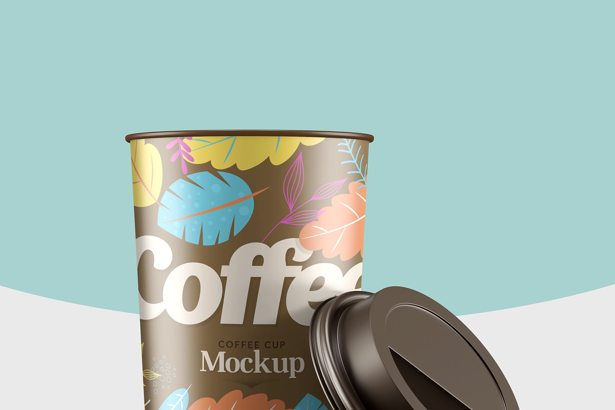 Realistic Coffee Cup Mock-up, a Print Template by Propex (Photo 22 of 24)