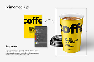 Paper Coffee Cup Mockup Bundle