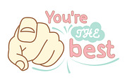 Funny lettering. for your projects, a Card Template by pashigorov (Thumbnail 15 of 15)