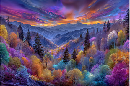 The USA's Smoky Mountains National, a Nature Photo by ZinetroN