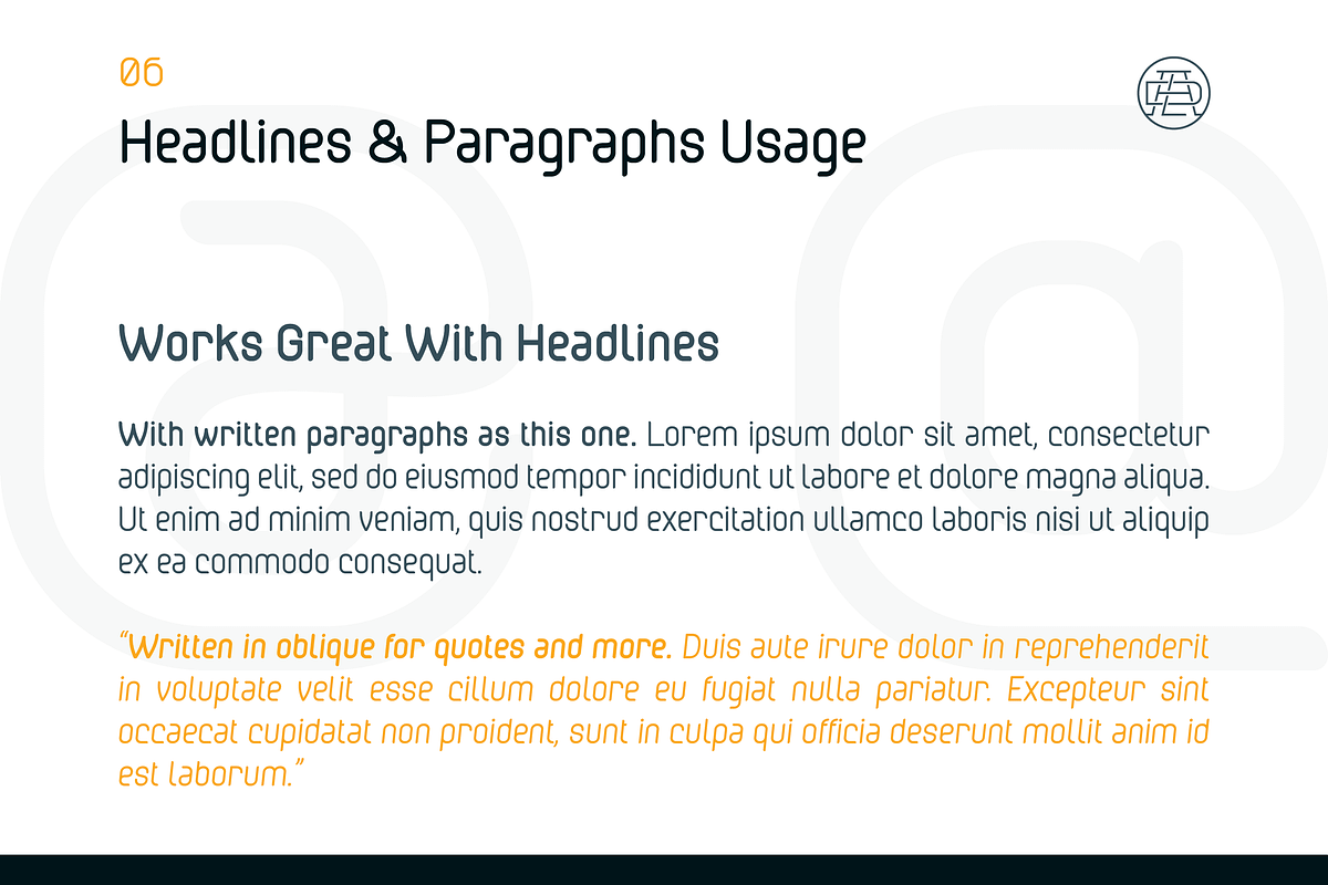 Cabo Soft Typeface, a Sans Serif Font by Bogdan Casota (Photo 7 of 8)