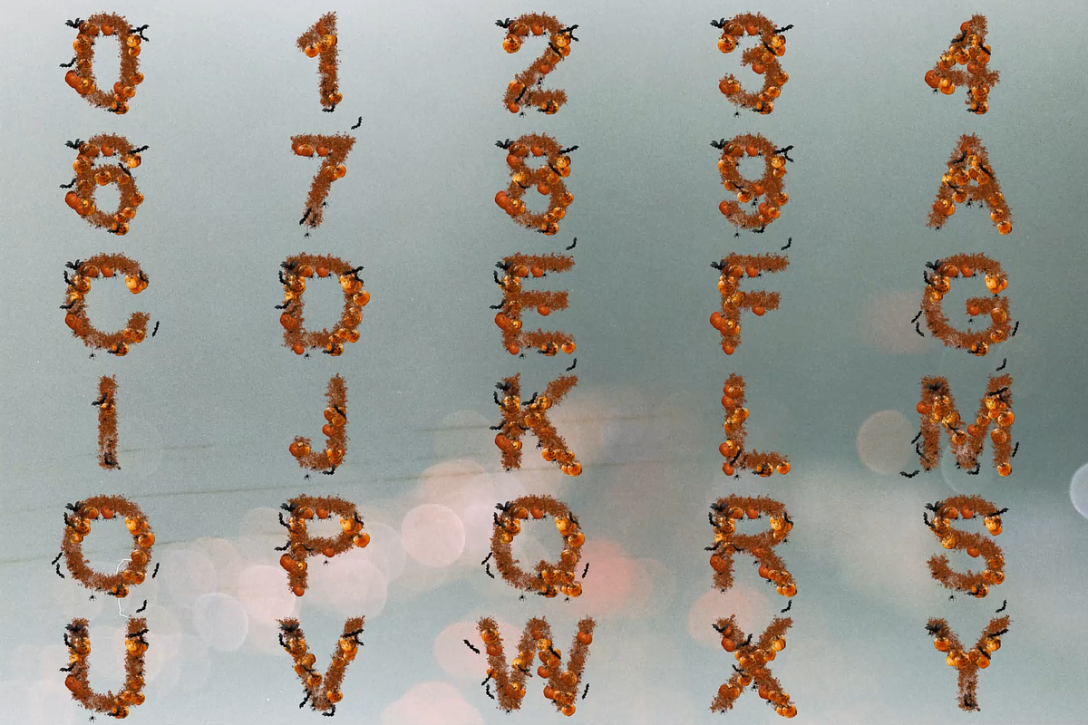Helloween Alphabet for After Effects, a Branding & Logo Template by FlashFXbox (Photo 1 of 2)
